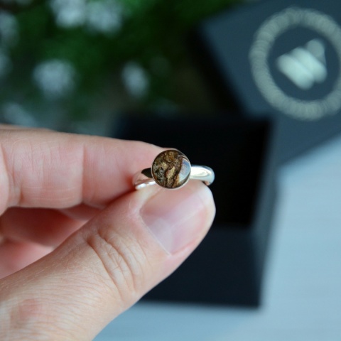 Srebrny pierścionek handmade